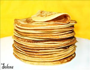 Фото рецепта «Блинчики на пиве (сладкие)»