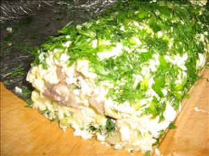 Фото рецепта «Рулет из сельди, закусочный»