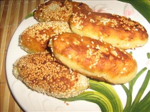 Фото рецепта «Картофельные зразы с капустой, в кунжутной панировке»