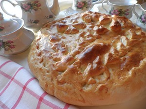 Фото рецепта «Пирог с квашеной капустой и грибами»