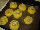 Пошаговое фото рецепта «Картофельные гнёзда с начинкой»