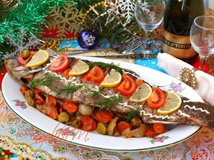 Фото рецепта «Карп с овощами в духовке» Фото рецепта «Карп с овощами в духовке»